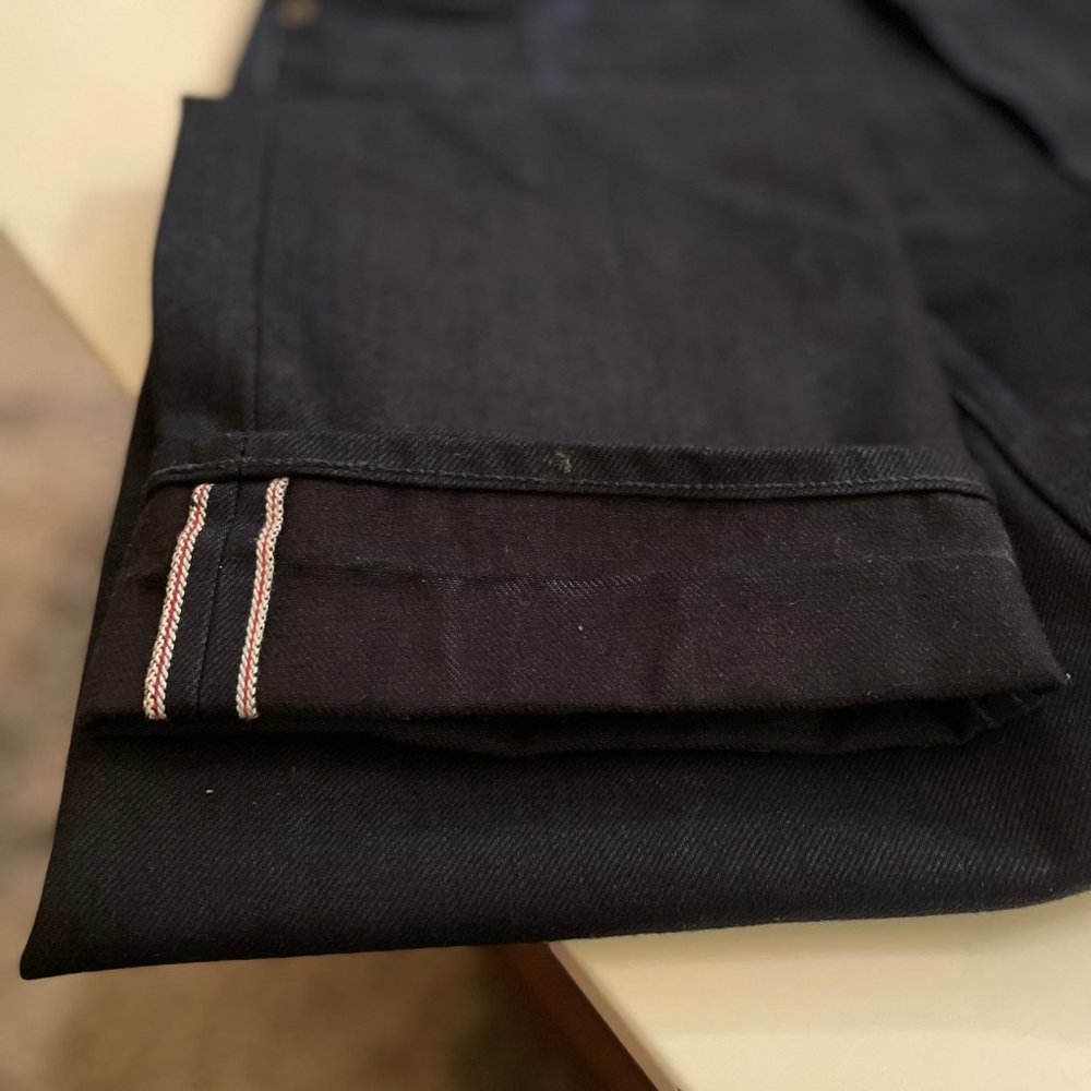 3Sixteen CT-120X Classic Tapered Shadow Selvedge - Picture 7 of 11